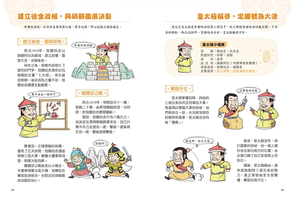 和古人一起想當年：漫畫朝代歷史【全套八冊，一次看懂從夏朝建立到清朝滅亡，橫跨四千年的各朝代歷史！】