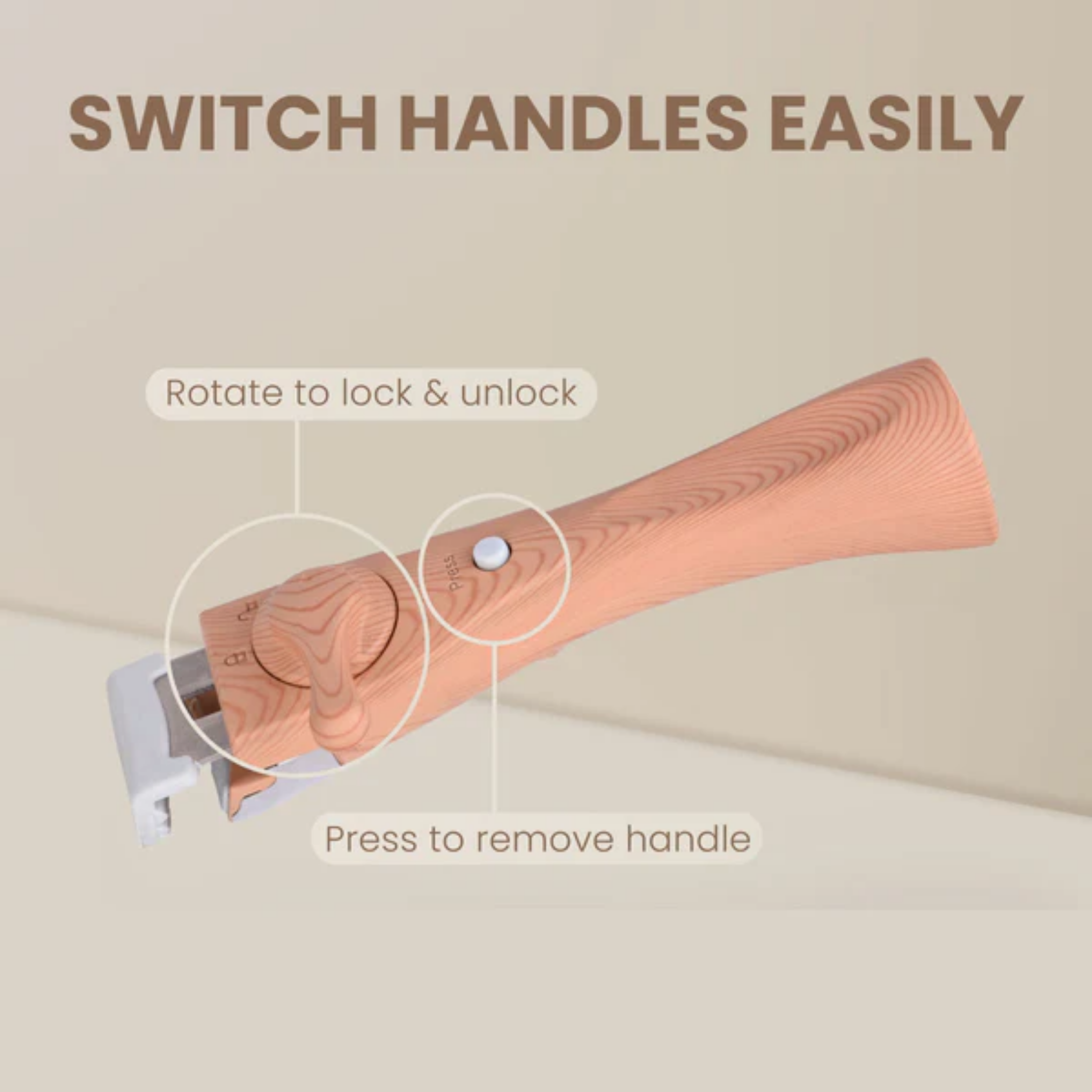 Russell Taylors Detachable Handle Cookware (CW-4)