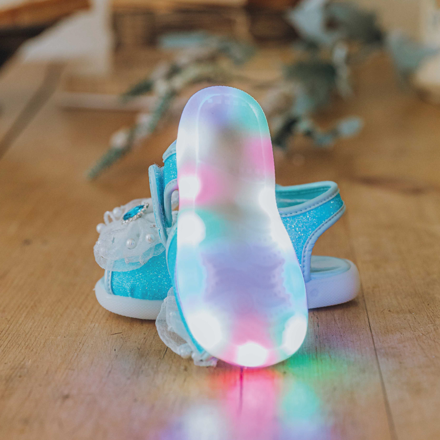 Koongs Koongs Twinkle LED Sandals（Blue）