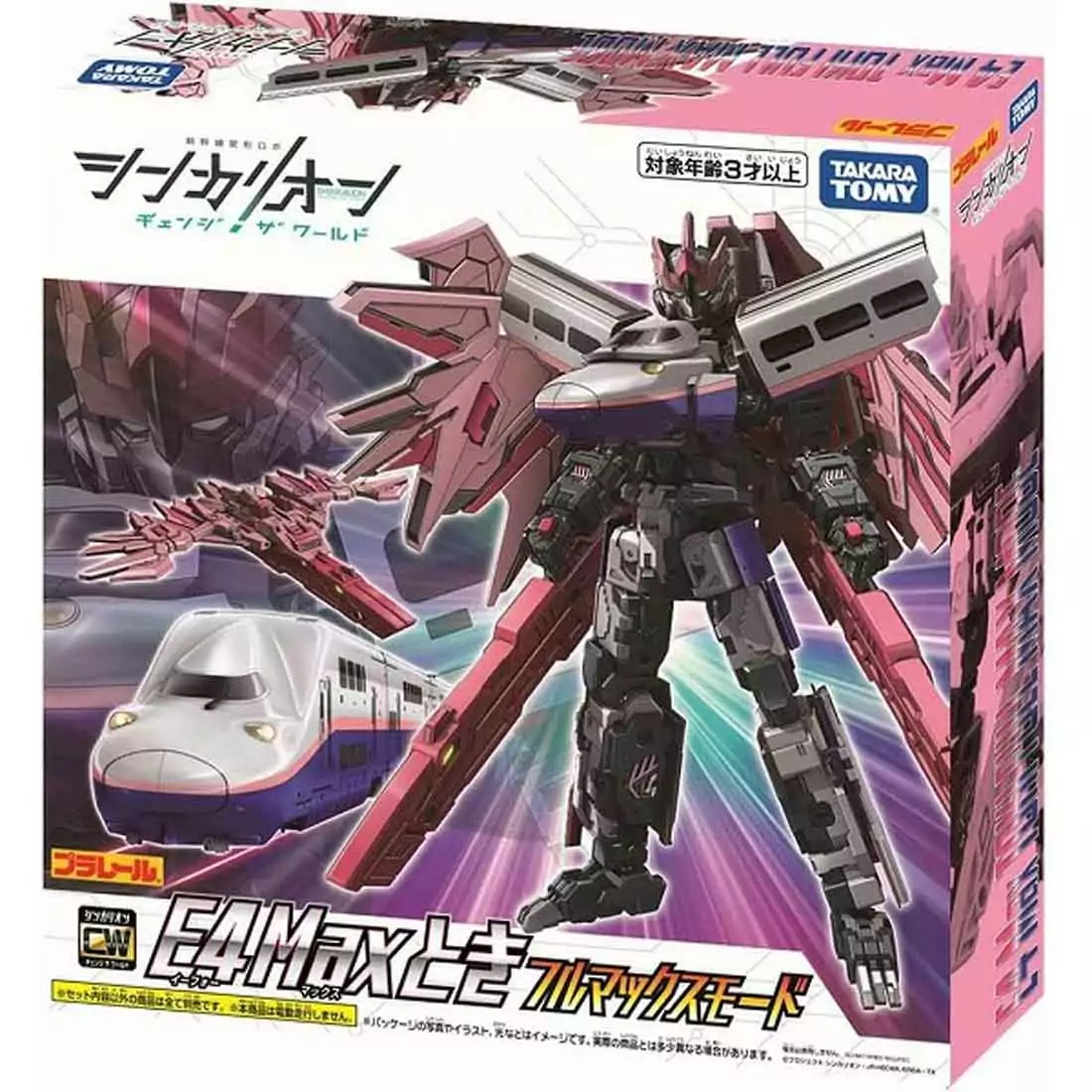 TAKARA TOMY 新幹線變形機器人 Shinkalion CW E4 Max 朱鷺號