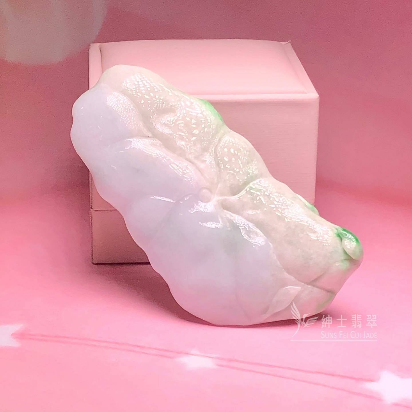 鮮翠翡翠原石件(不連證)