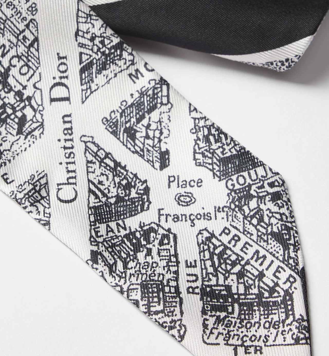 Dior 全新🆕 100%絲 Plan de Paris Mitzah圖案絲巾