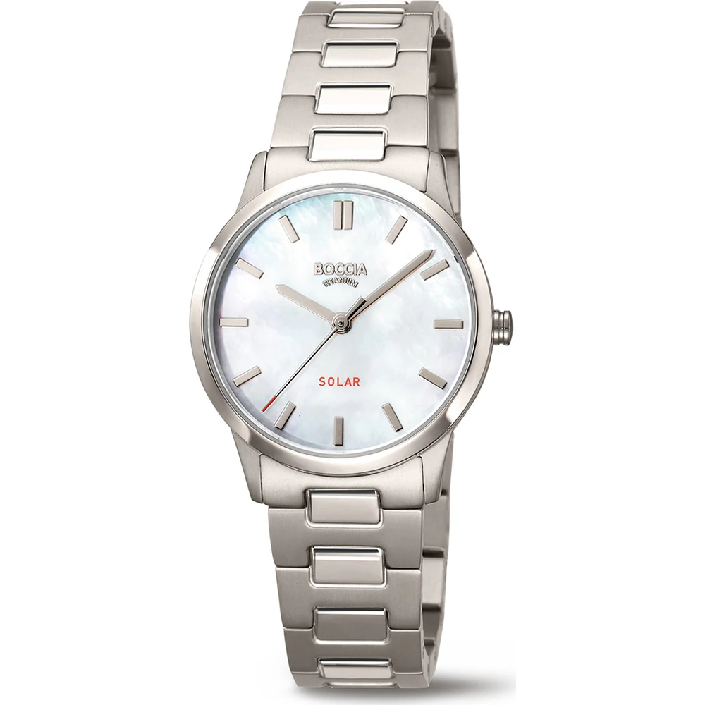 Boccia Titanium 太陽能手錶 3363-03