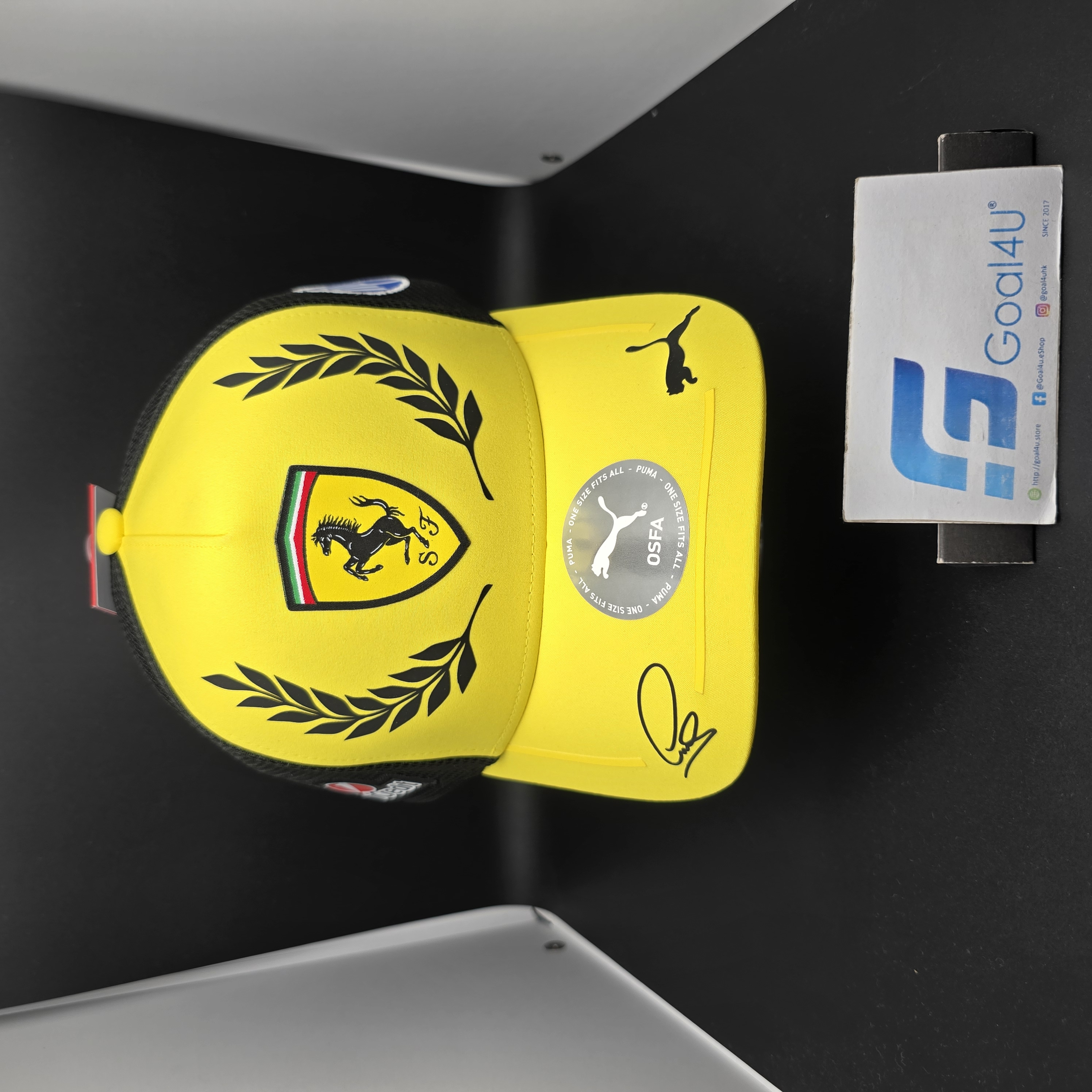 🏎️ F1 Scuderia Ferrari 法拉利車隊 2026英國銀石站Lewis Hamilton 車手限定Cap帽 701239028