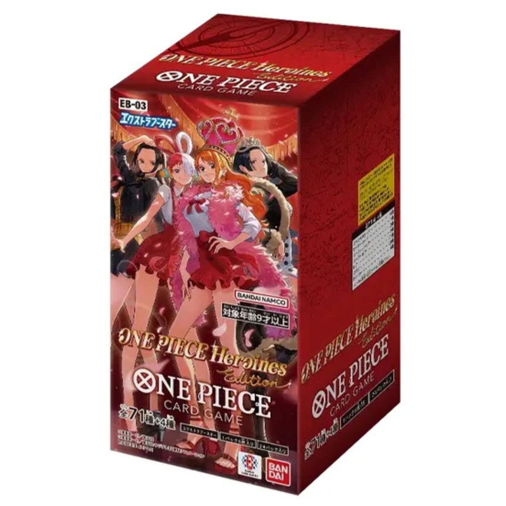 One Piece Card Game - 日本版海賊王 OPCG EB-03 EB03 Heroines Edition 特殊補充包 原盒未開封 (擴充包 24包/盒) 