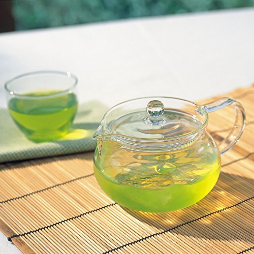 日本 Hario 耐熱玻璃茶壺含茶隔 450ml
