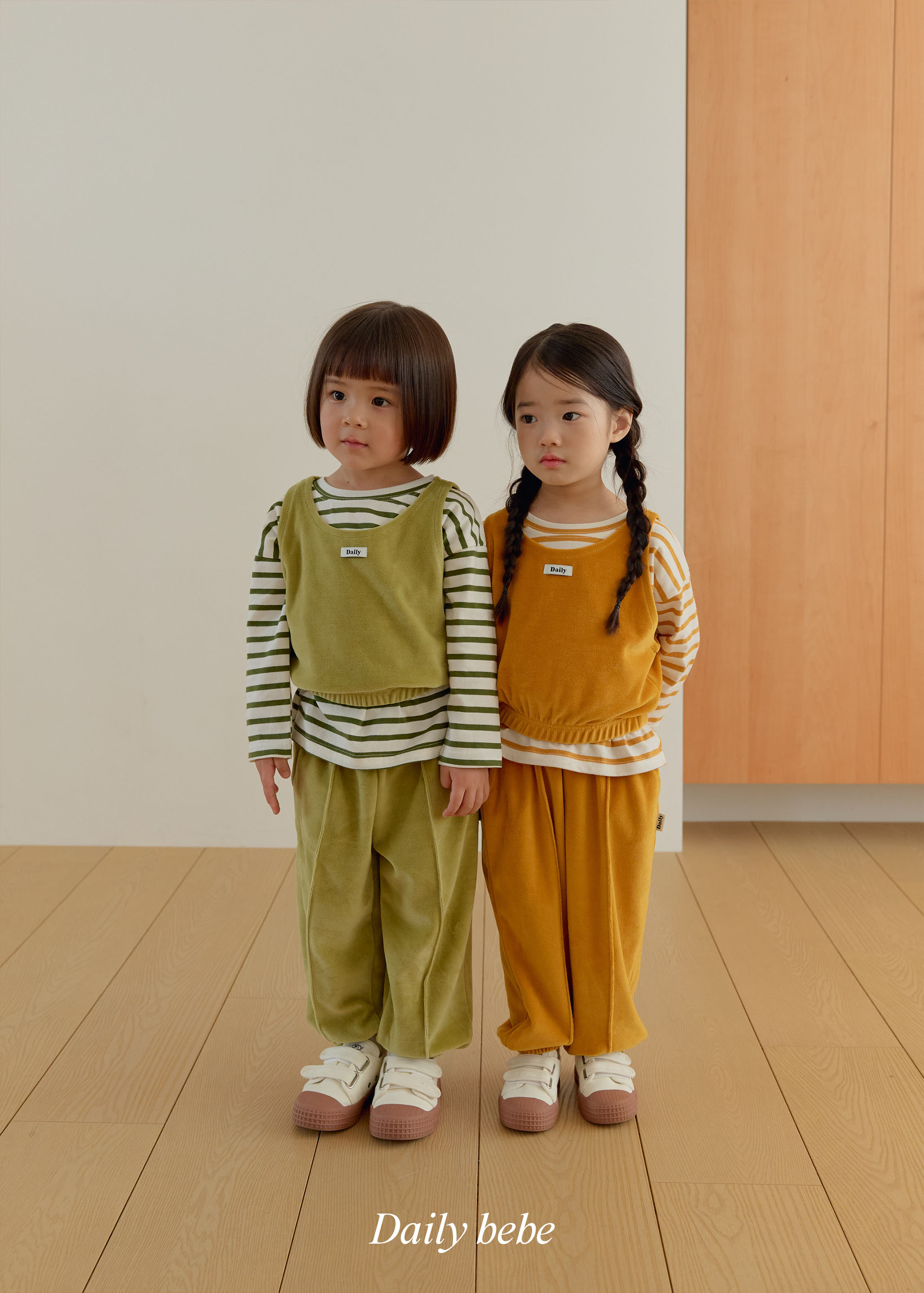 Dailybebe | Velour Matching Set