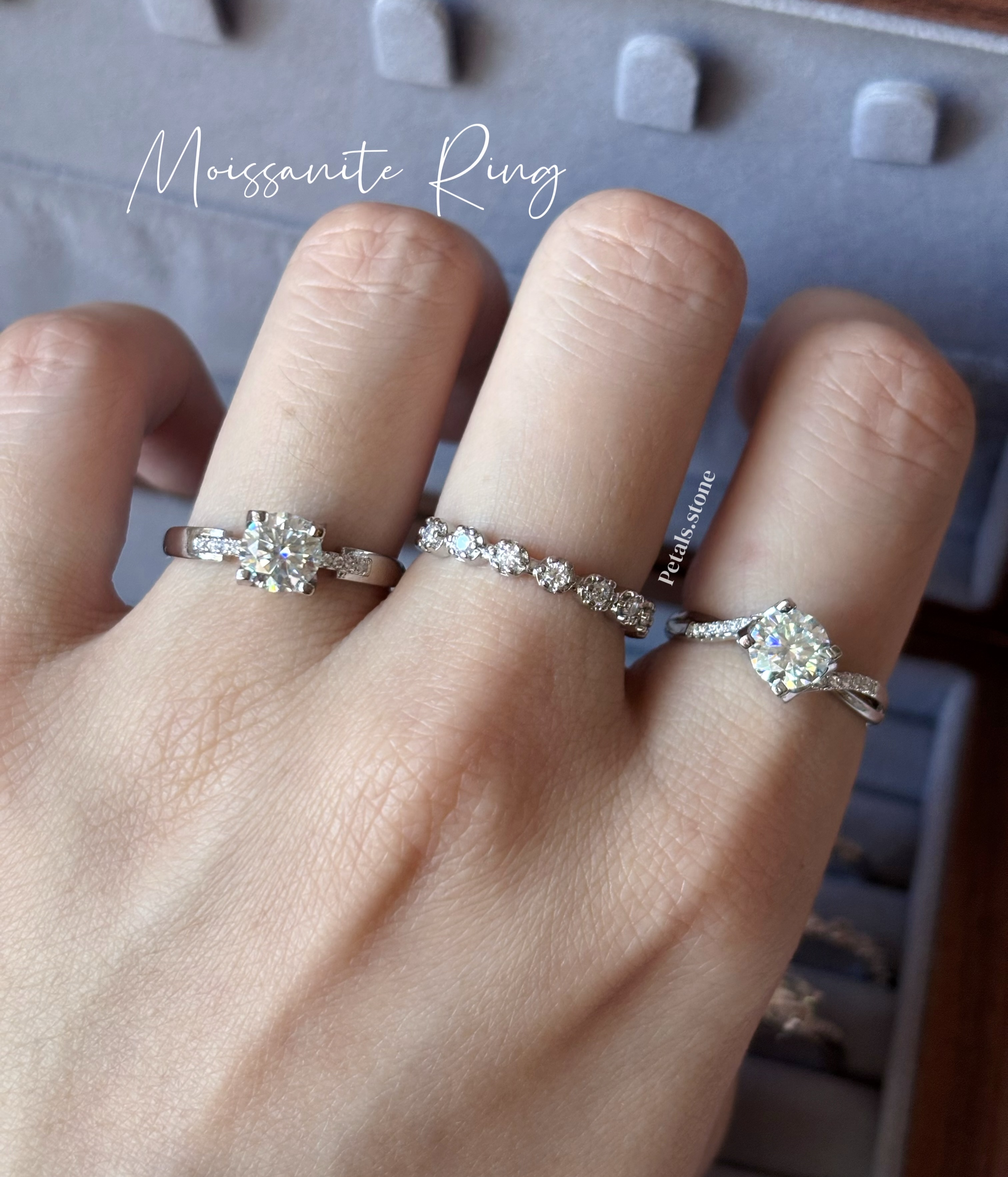 💍Moissanite Ring | 莫桑鑽系列戒指