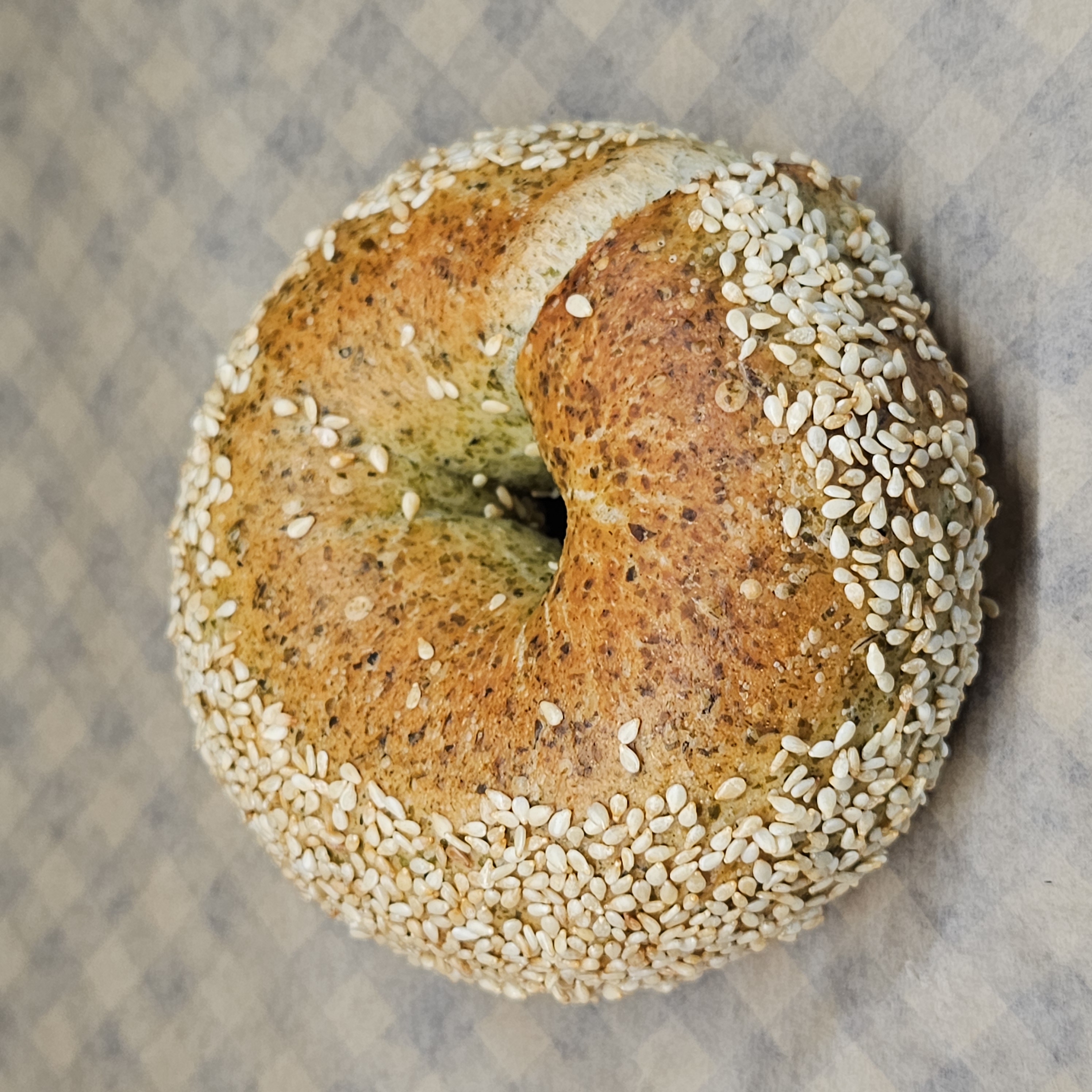 阿嫲｜海苔乳酪 BAGEL｜日式鹹香 美式濃郁