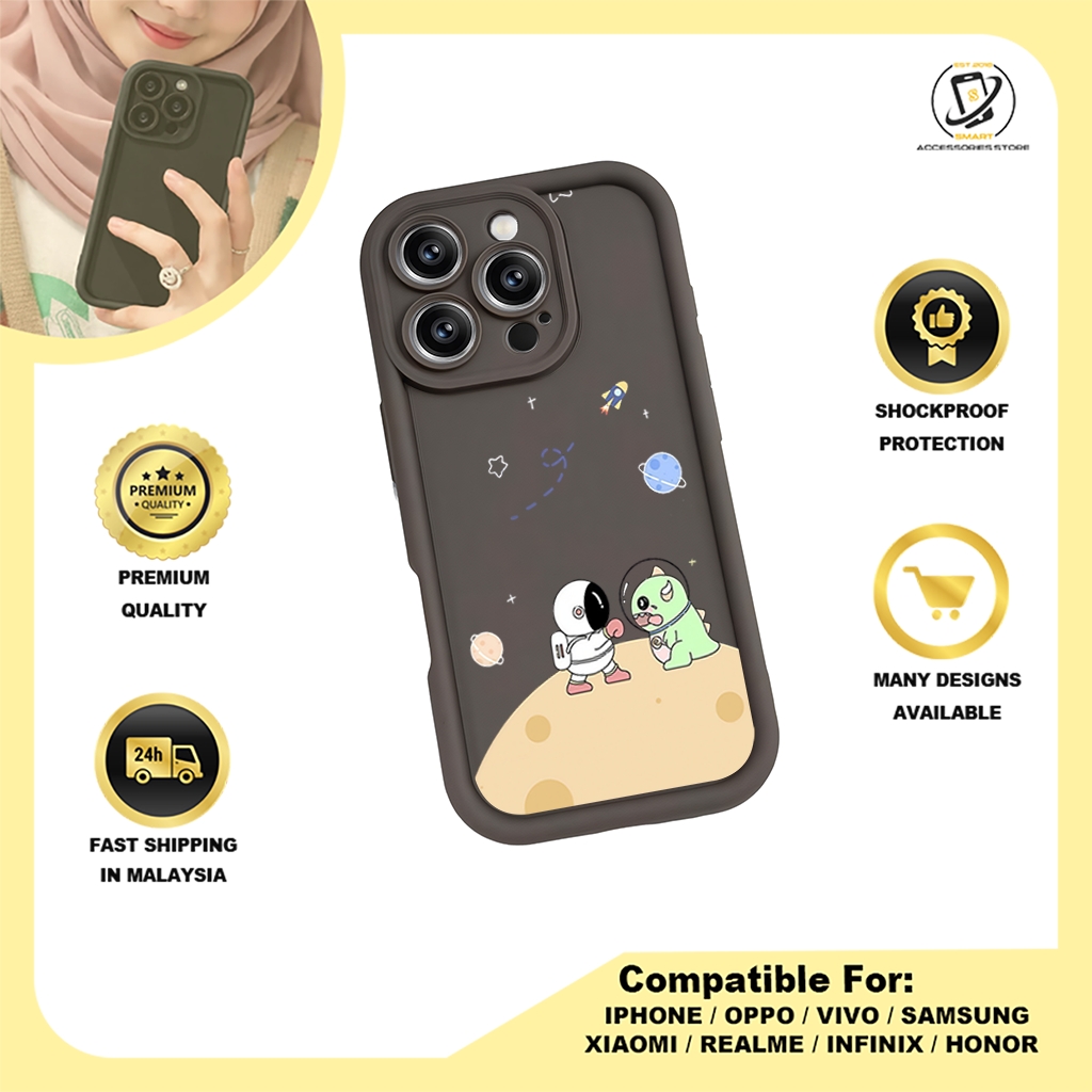 TPU DESIGN CASE PHONE FOR OPPO - DESIGN MOON A