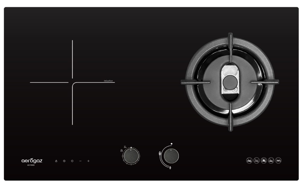 Hybrid Gas and Induction Hob AZ-700GI