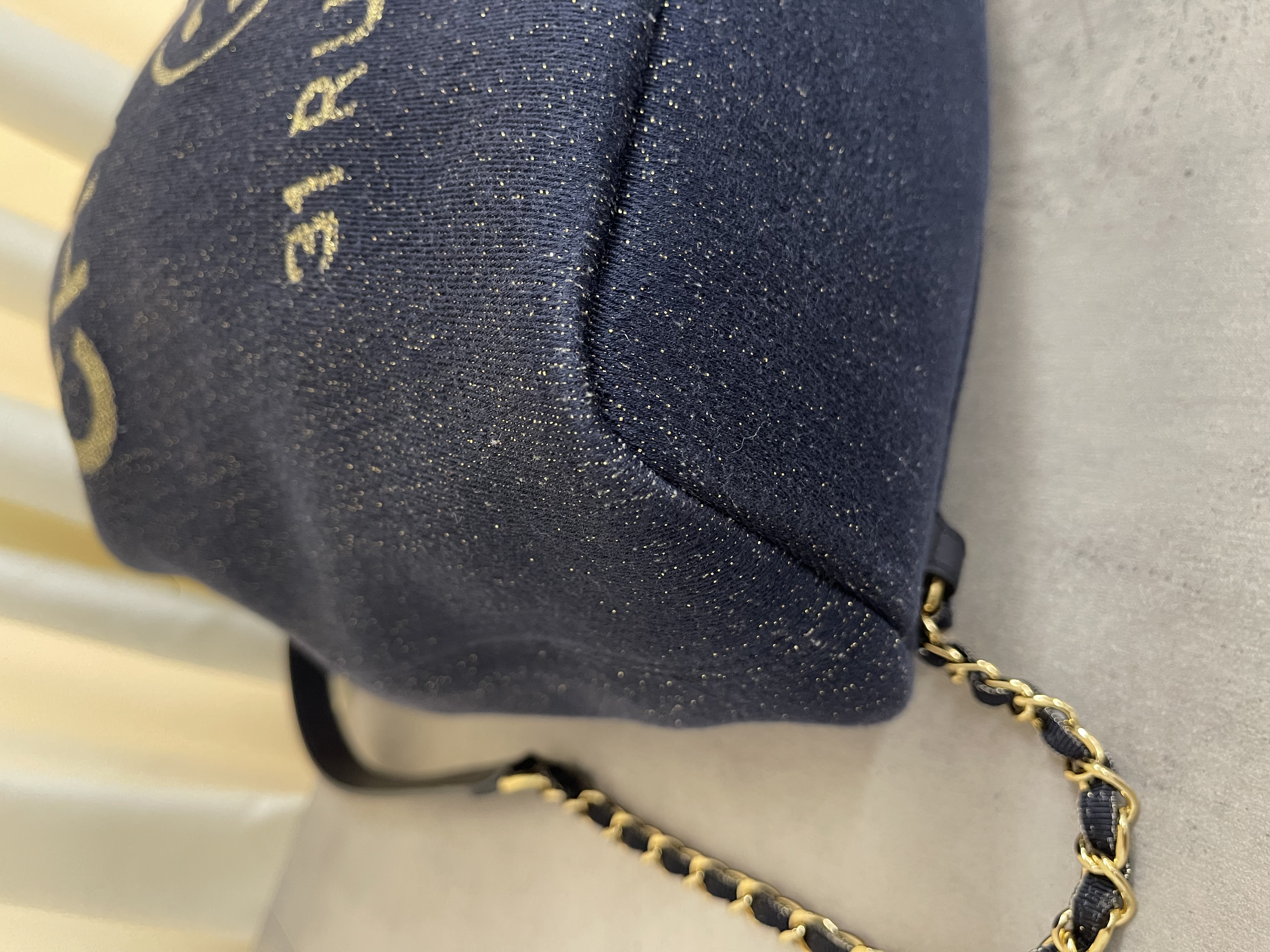 Pre-owned Chanel Deauville Backpack / Product Code: 26011607