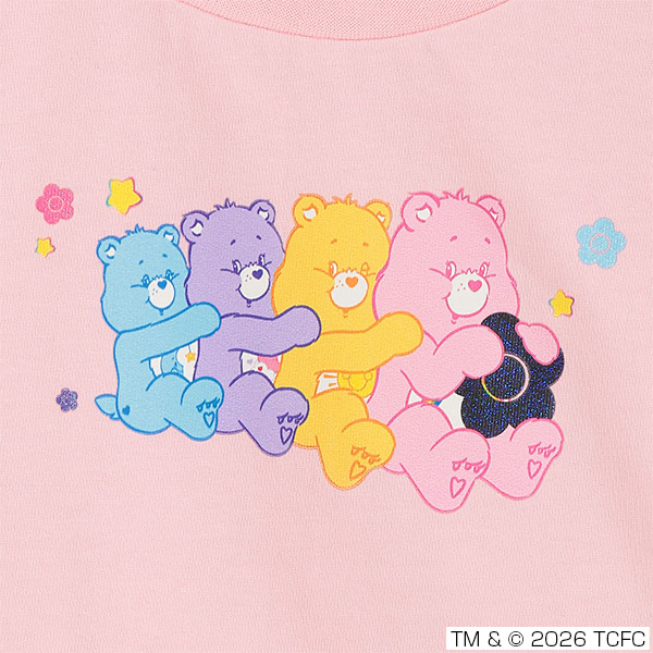 🎀【預訂】MARY QUANT x Care Bears Cropped T-shirt P