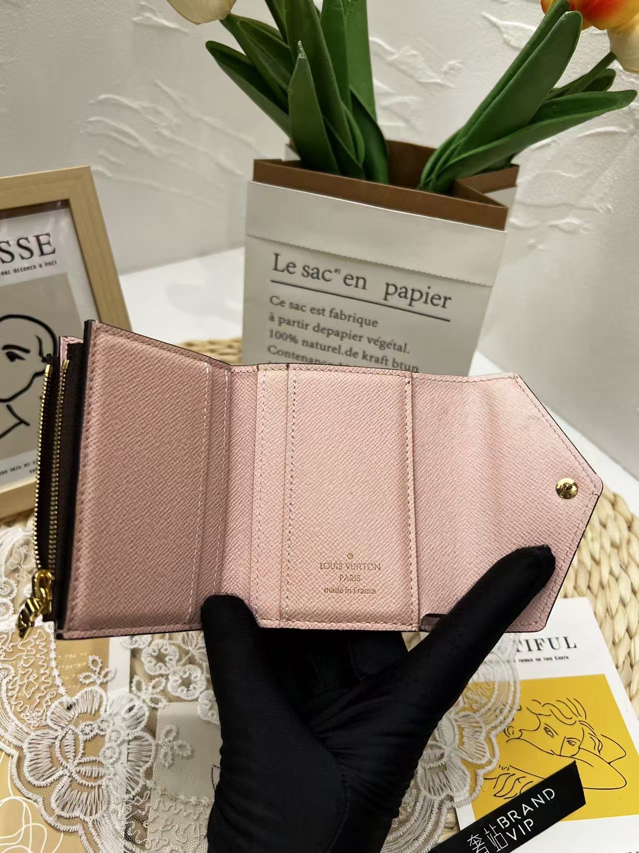 Louis Vuitton Zoé Wallet（附贈原廠盒 塵袋）