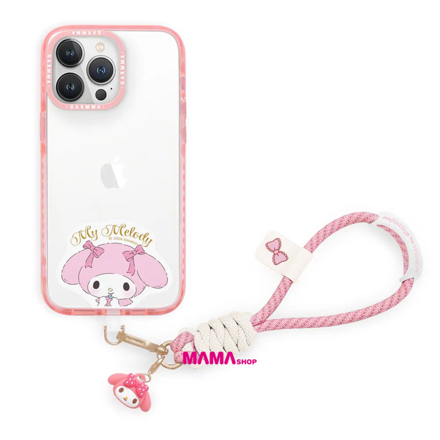 台灣直送Sanrio 公仔吊飾手機防丟掛繩--結繩系列