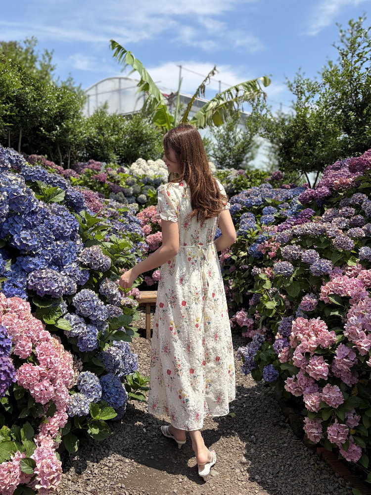 Premium Embroidered Floral Dress