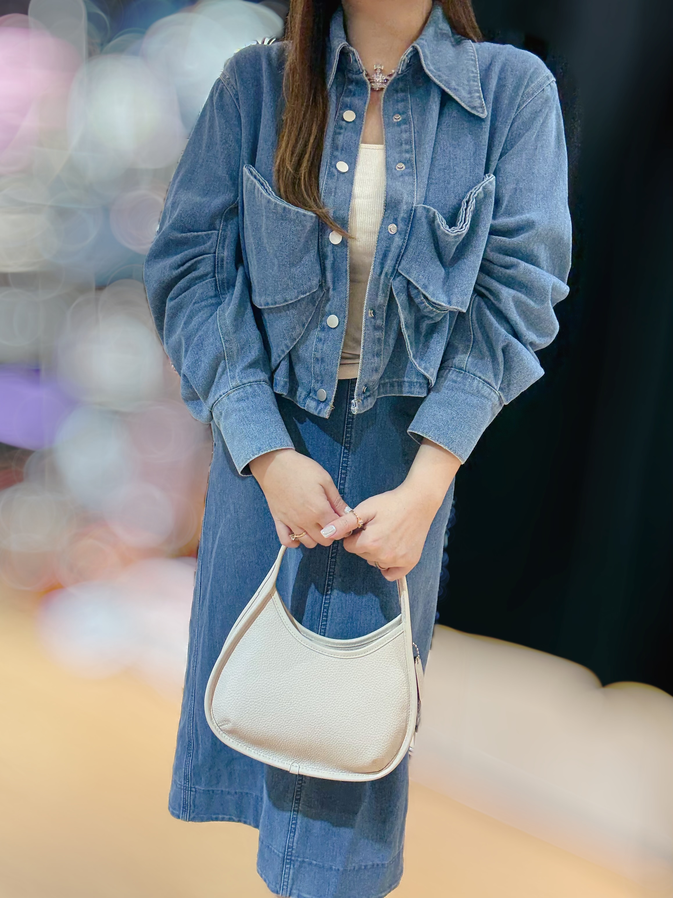 Coach Ergo bag white