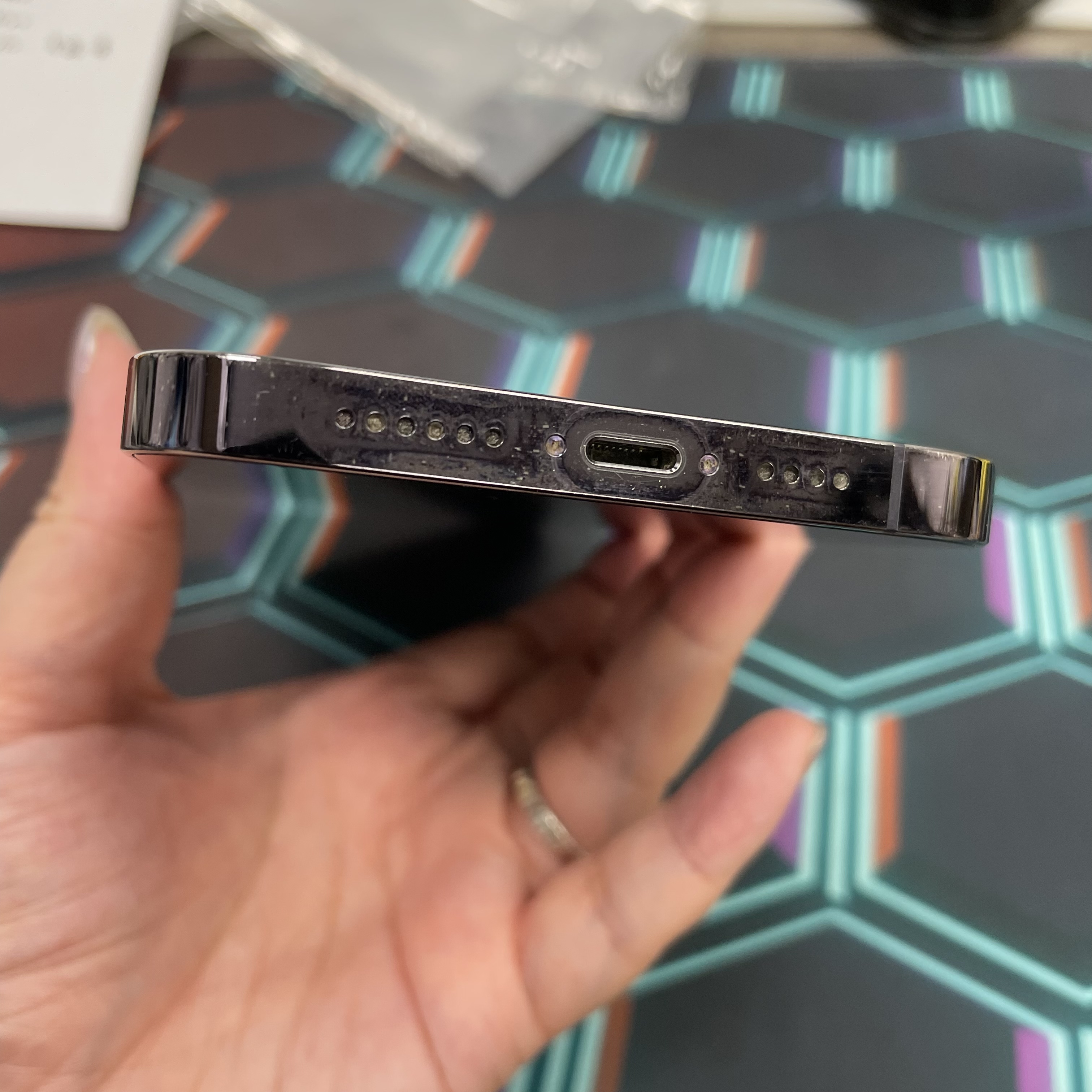 *7136 14 Pro max 超靚機 256GB 電77 紫色 purple