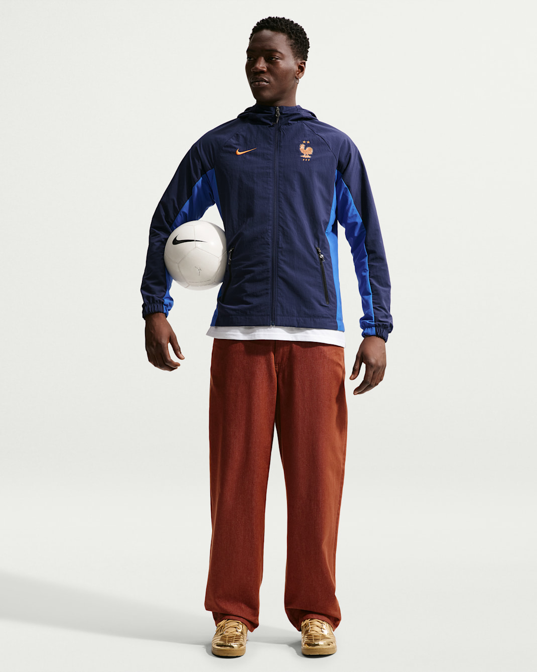 Nike France 法國 AWF 防風連帽外套 IB6333