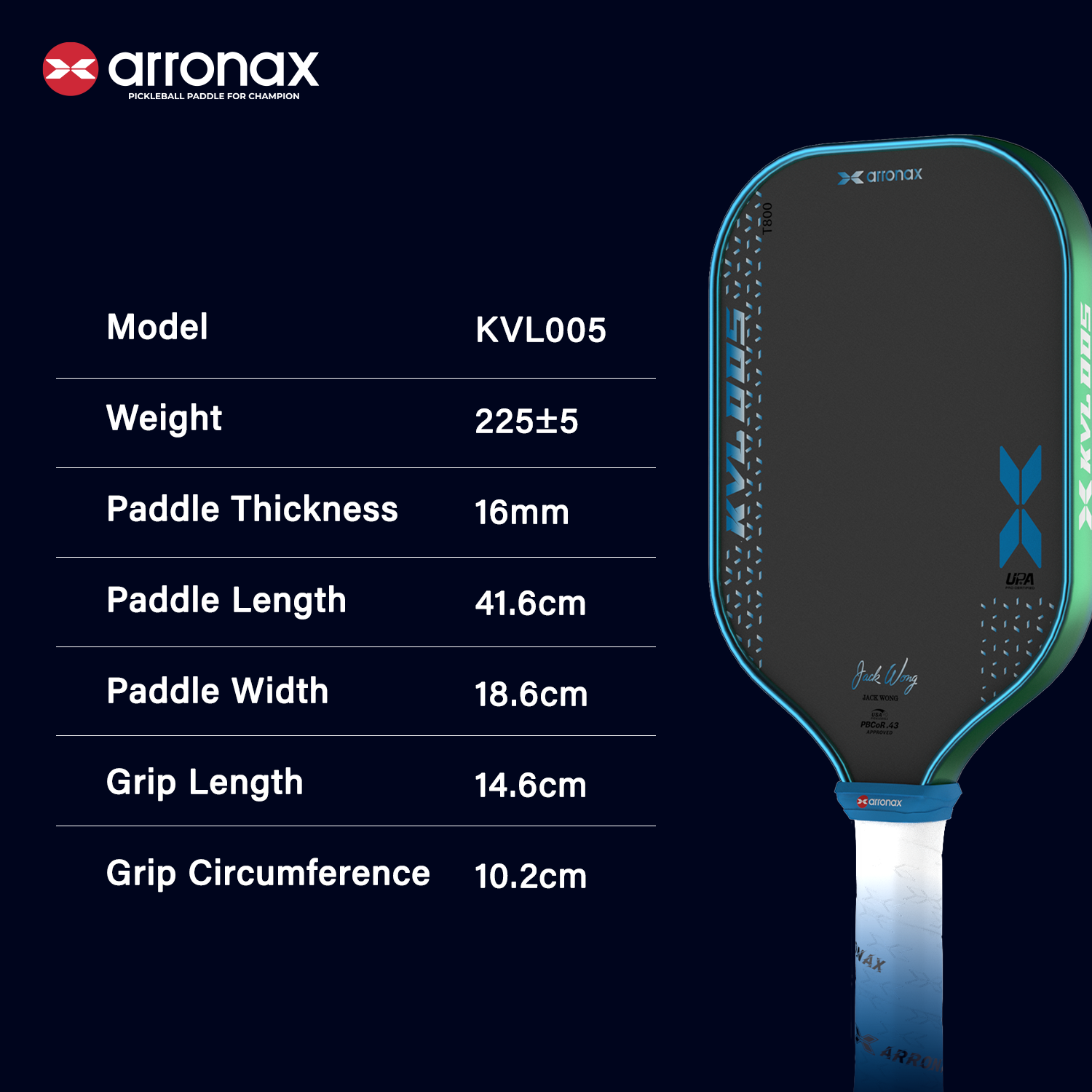 Arronax KVL005 (Champion Edition) (Pre-Order, ETA 2nd week of Sep)