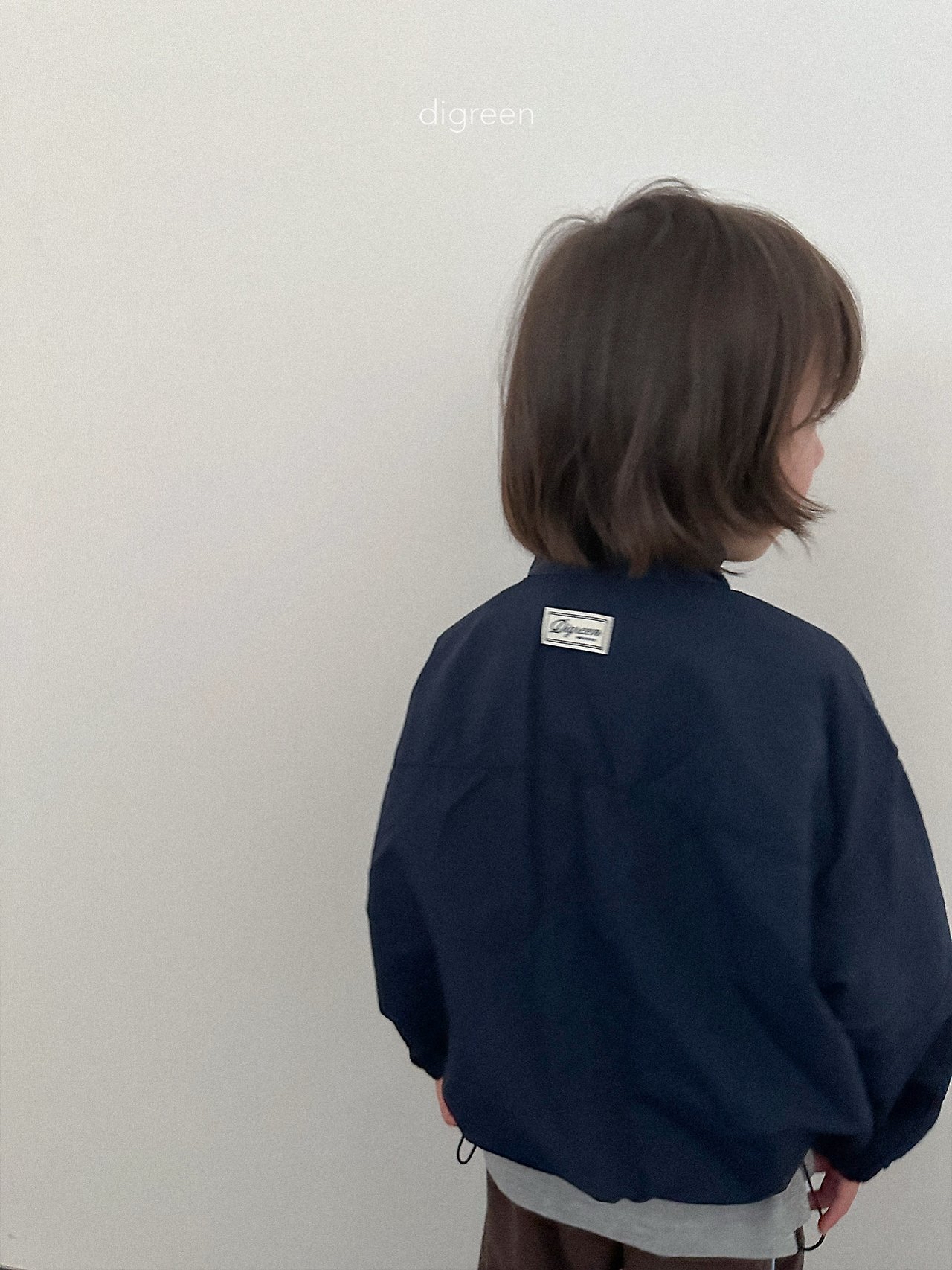 Digreen | rib windbreaker 