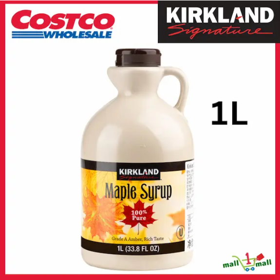 Kirkland Signature 科克蘭 開市客 Costco - 100％純楓糖漿 100% Pure Grade A Maple Syrup 1L 平行進口