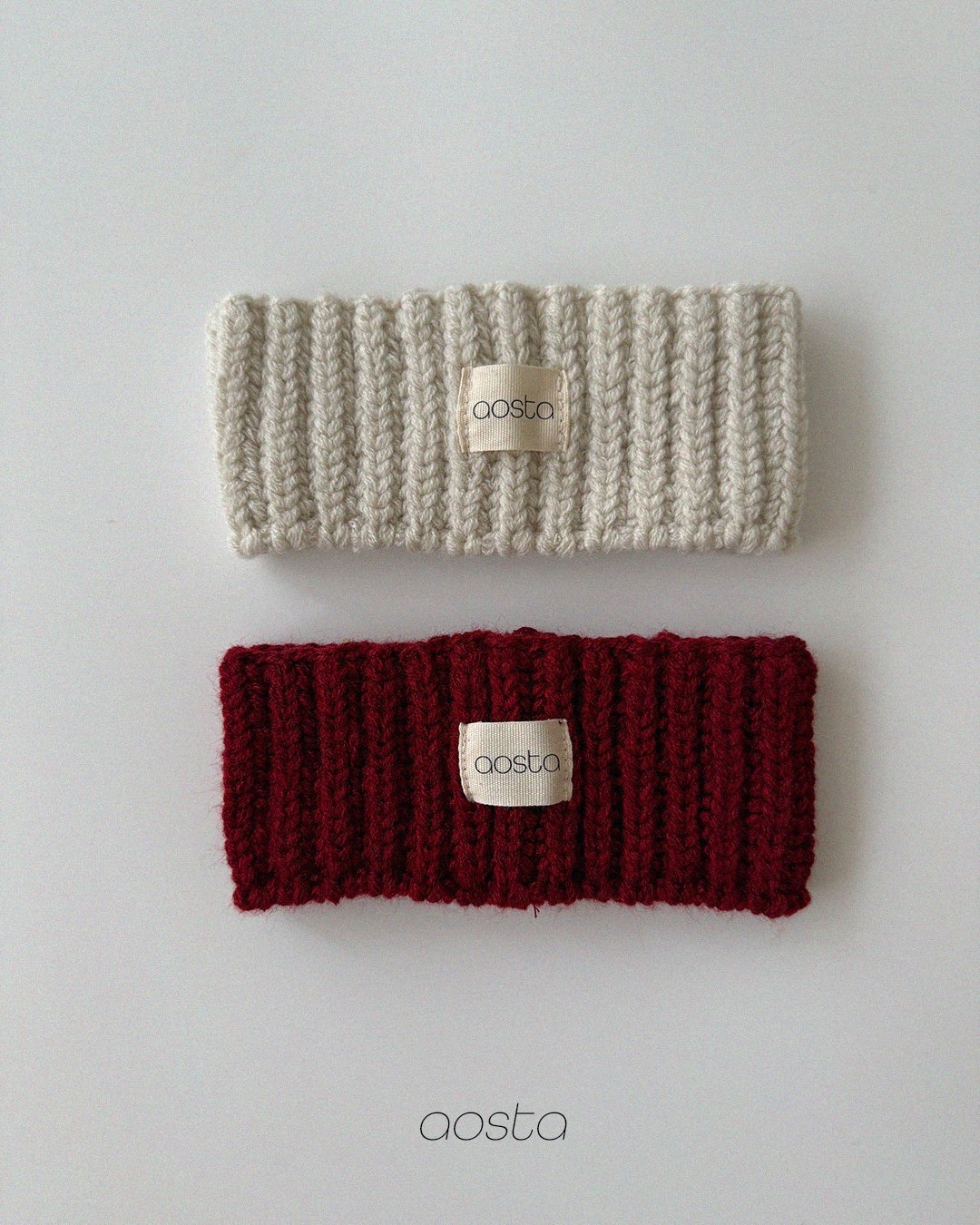 Aosta | [Knit Cookie Headband]ACC