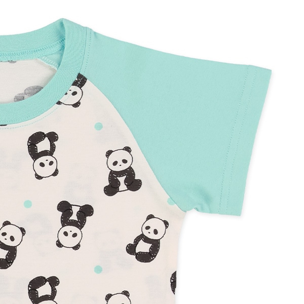 🇯🇵預訂 日本直送🇯🇵熊貓滿印包腹短袖家居服上下套裝