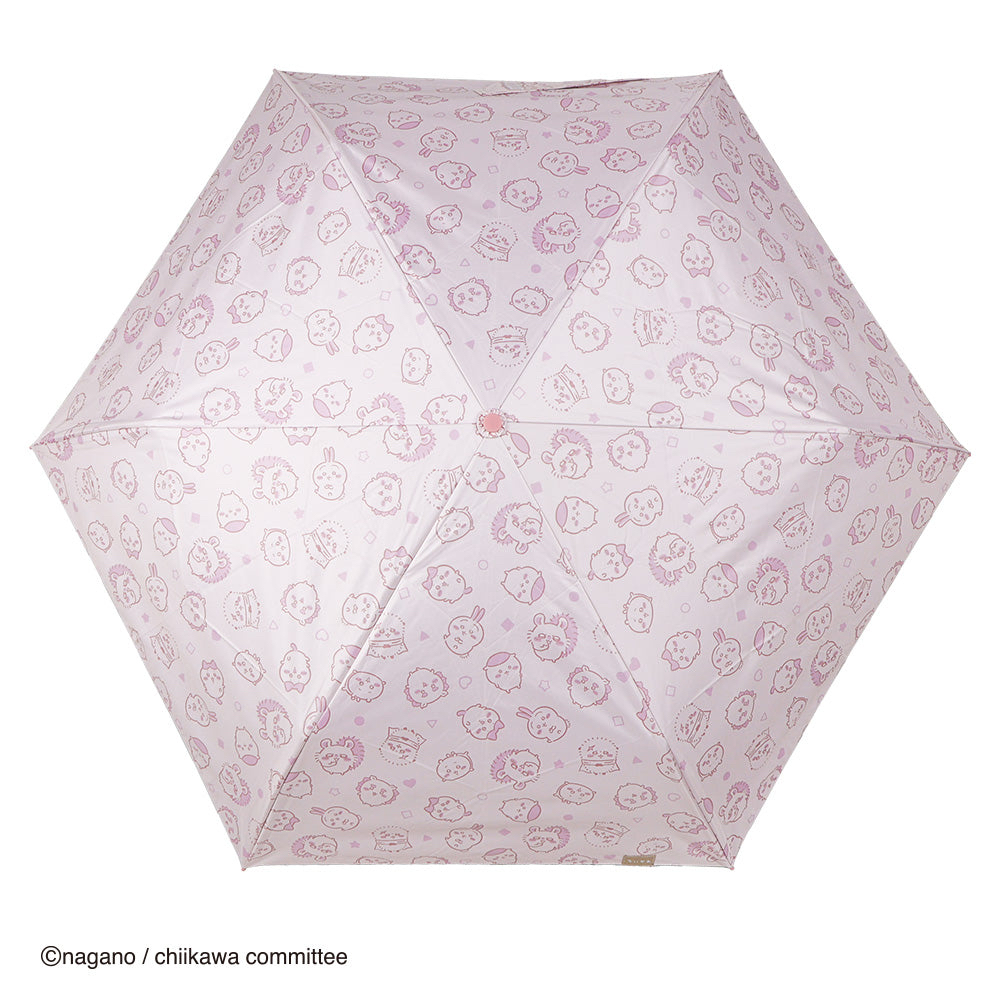🎀【預訂】 Chiikawa 晴雨兼用折傘 50cm - Pink