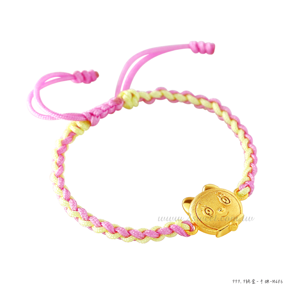 📦訂購 台灣代購 2sweet 甜蜜約定 Doraemon 多啦A夢 Dorami 多啦美 童心系列 純金手繩