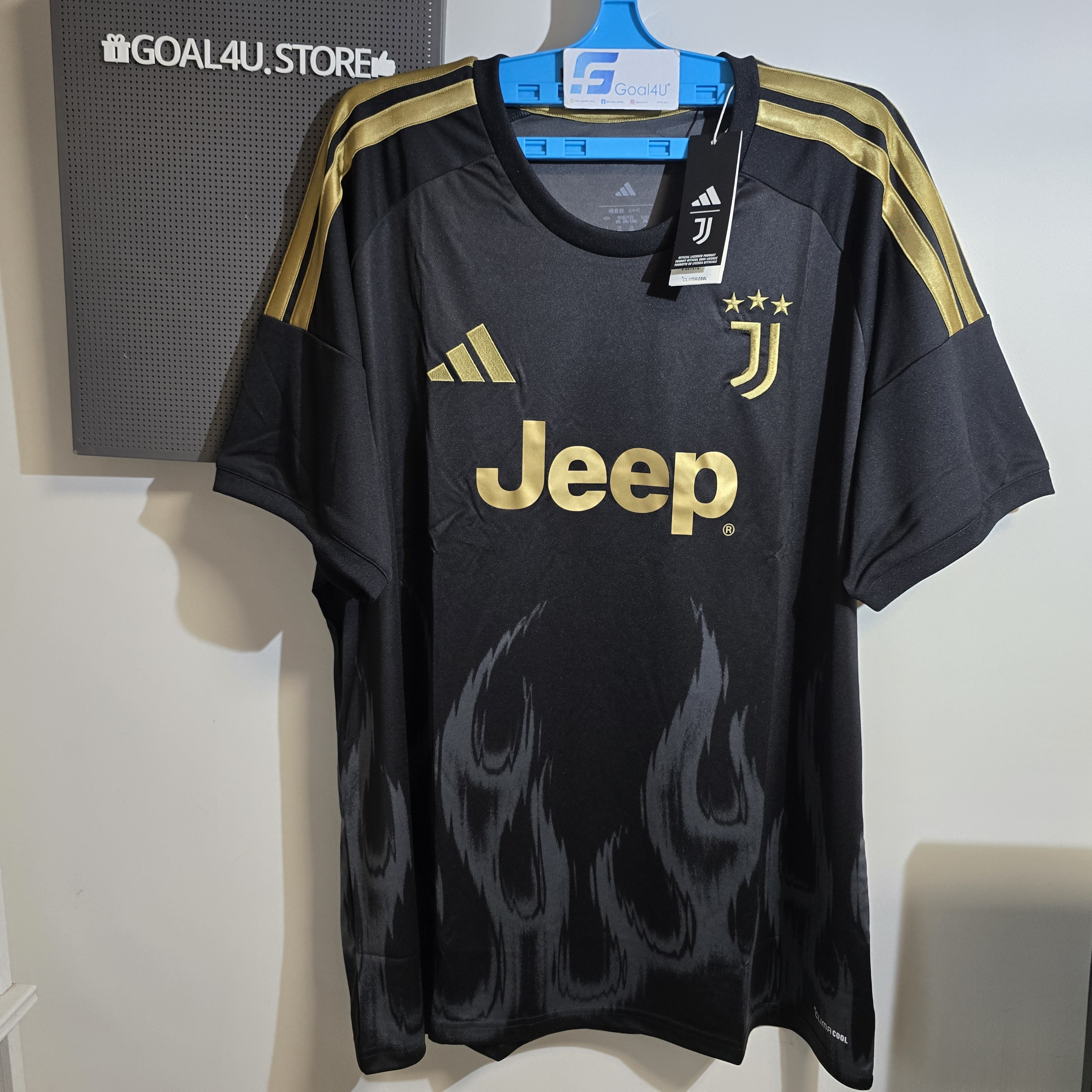Adidas Juventus 祖雲達斯 2026-27 三客球迷版球衣  (可加印字章) KC2297