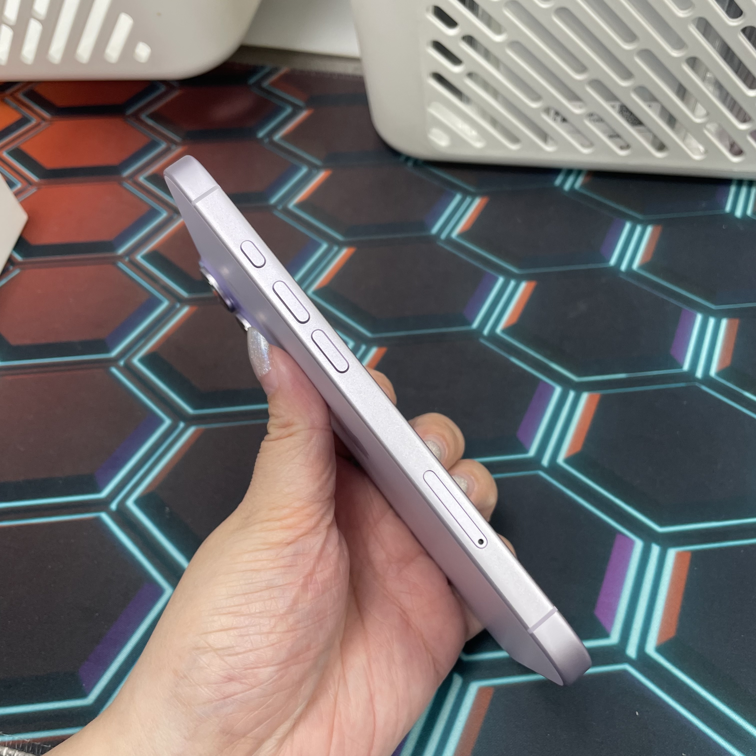*7275 17 未使用品 512GB 電100 紫色 purple 