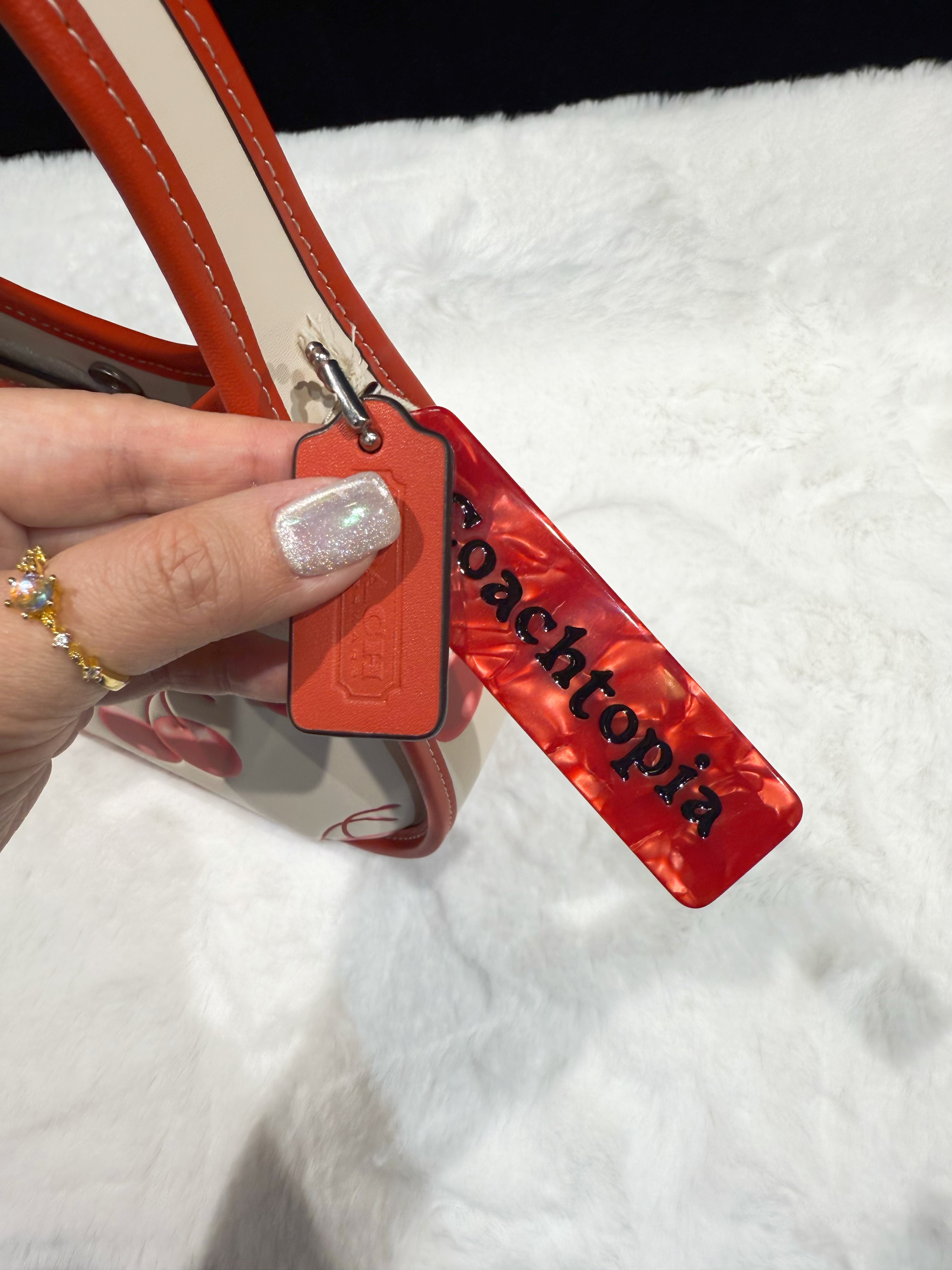 Coach Ergo bag cherry/red