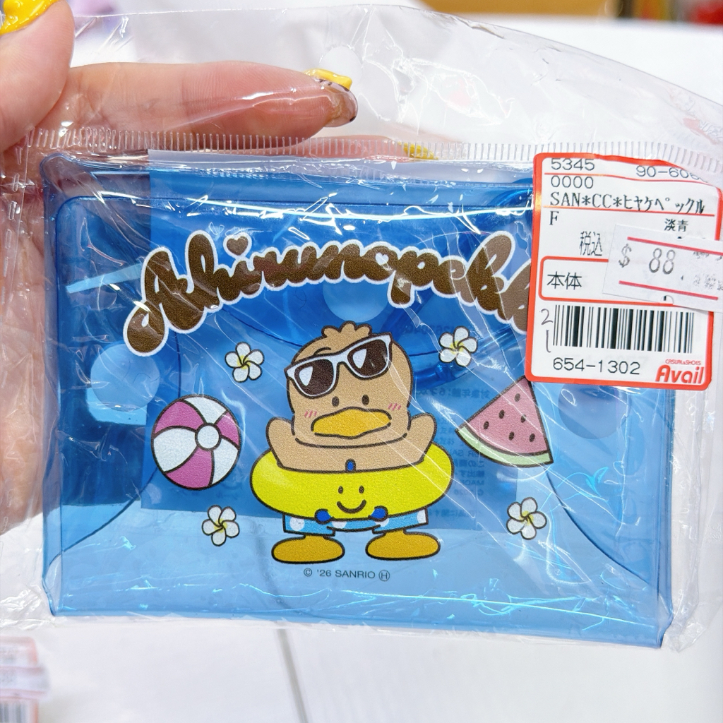 日本直送sanrio夏天黑皮系列頭飾/鎖匙扣/髮夾