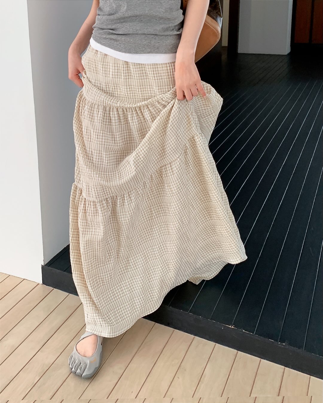 東大門女裝 | Check skirt