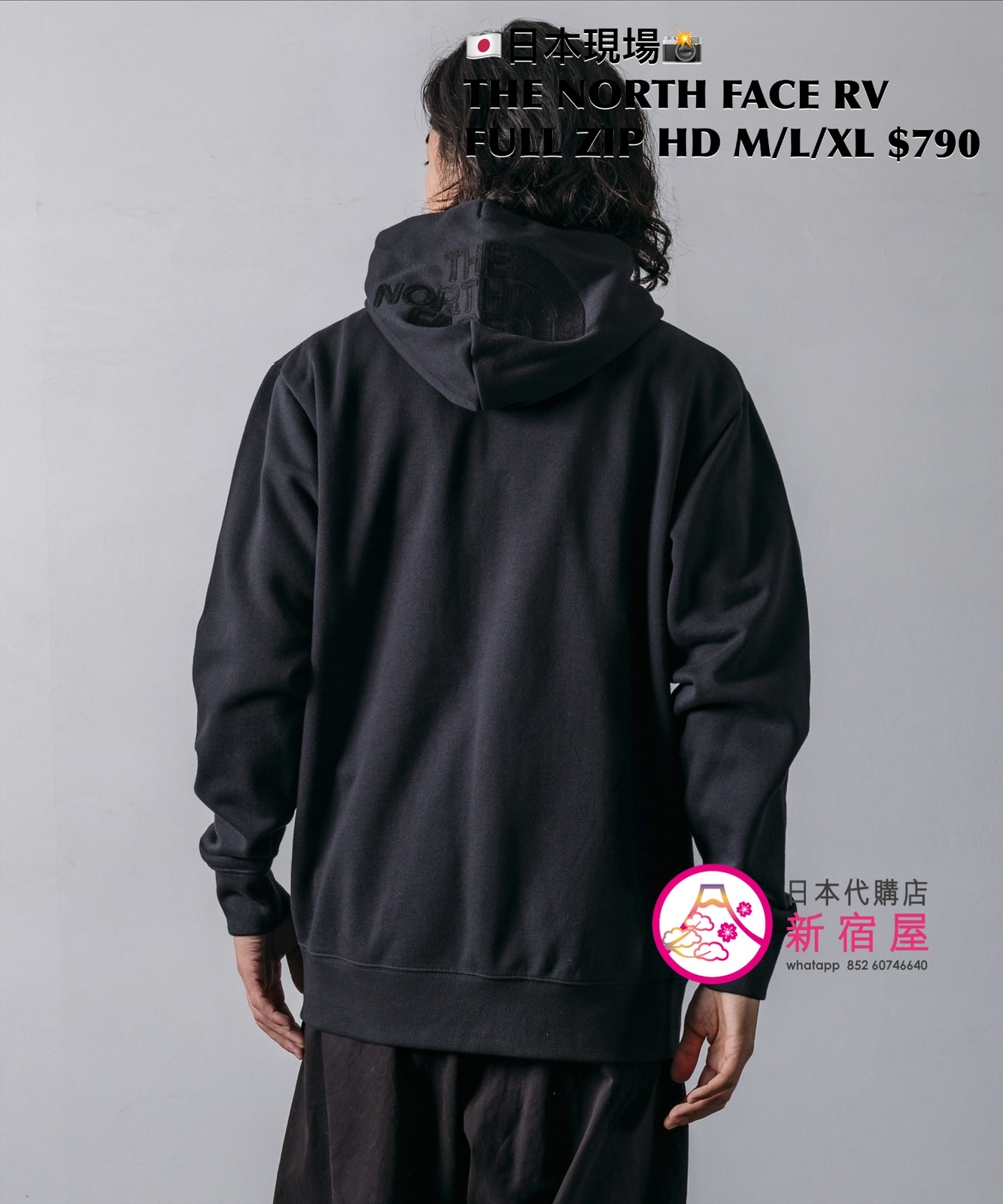 THE NORTH FACE RV ZIP UP HOODIE