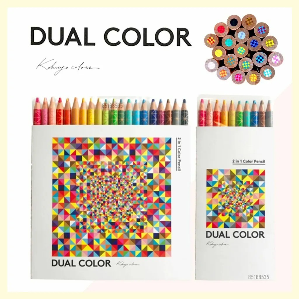 【⭐訂購⭐】🌀 🇯🇵 日本直送 #日本製 #KOKUYO DUAL COLOR 混色鉛筆 🌀 [EIBA-0039][261113]