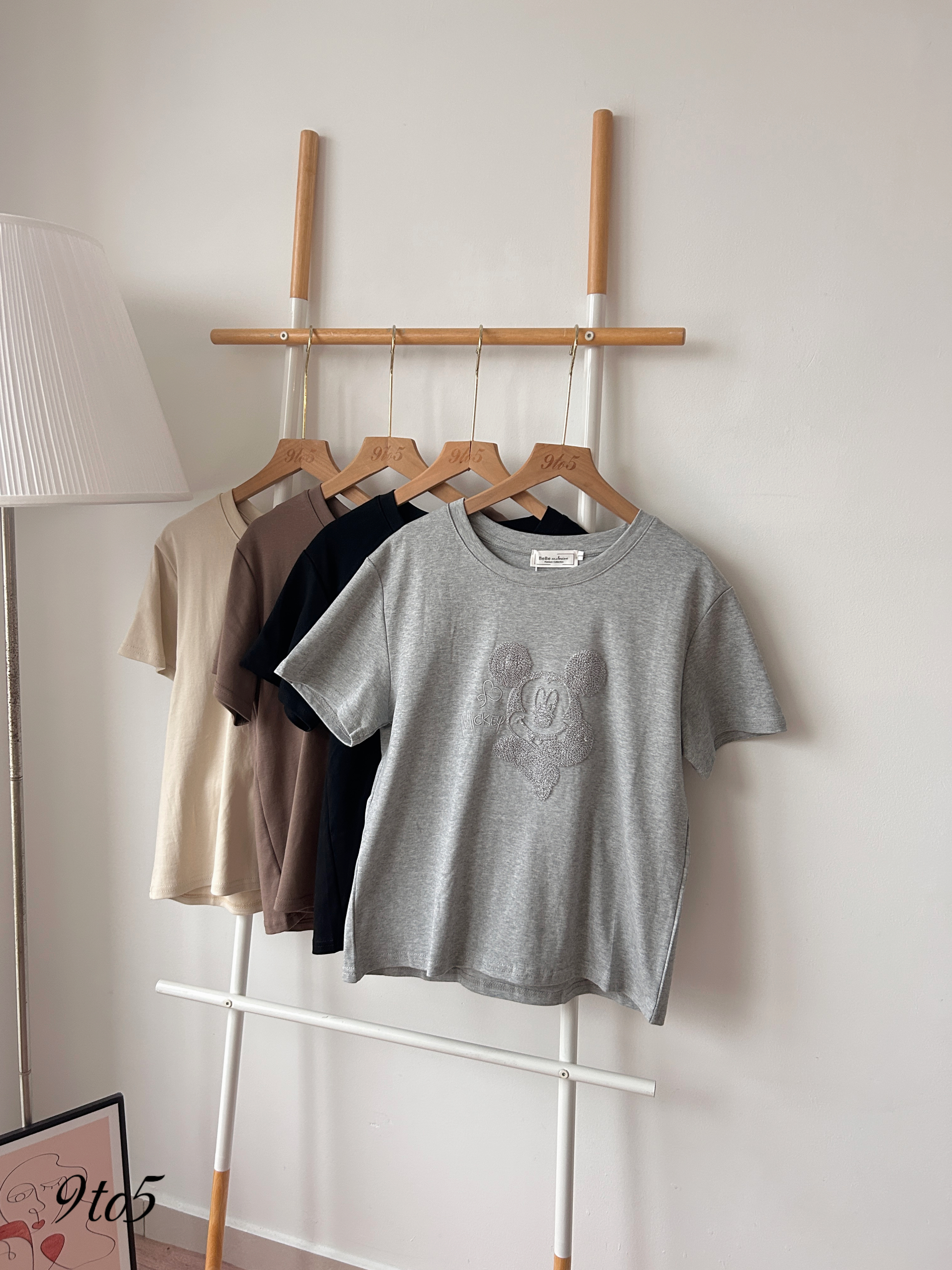 T4381 Mickey Casual Tee - 4 Colors 