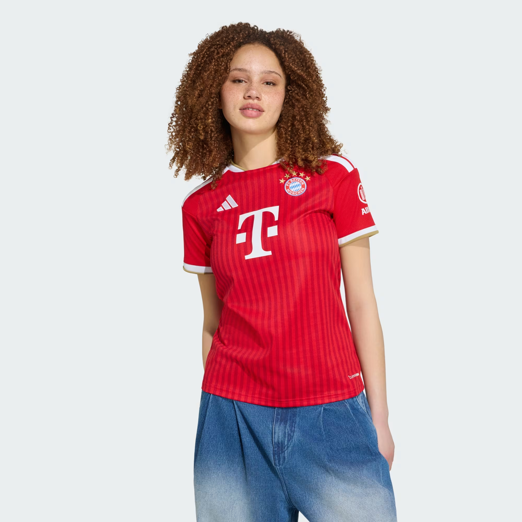 🚩 女生專屬 Adidas Bayern Munich 拜仁慕尼黑 2026-27 主場女裝球迷版球衣 (可加印字) JZ3088