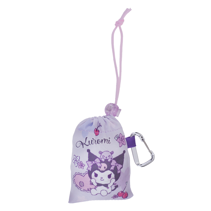 Kuromi Foldable Shopping Bag 便攜可摺式購物袋 (連爬山扣)