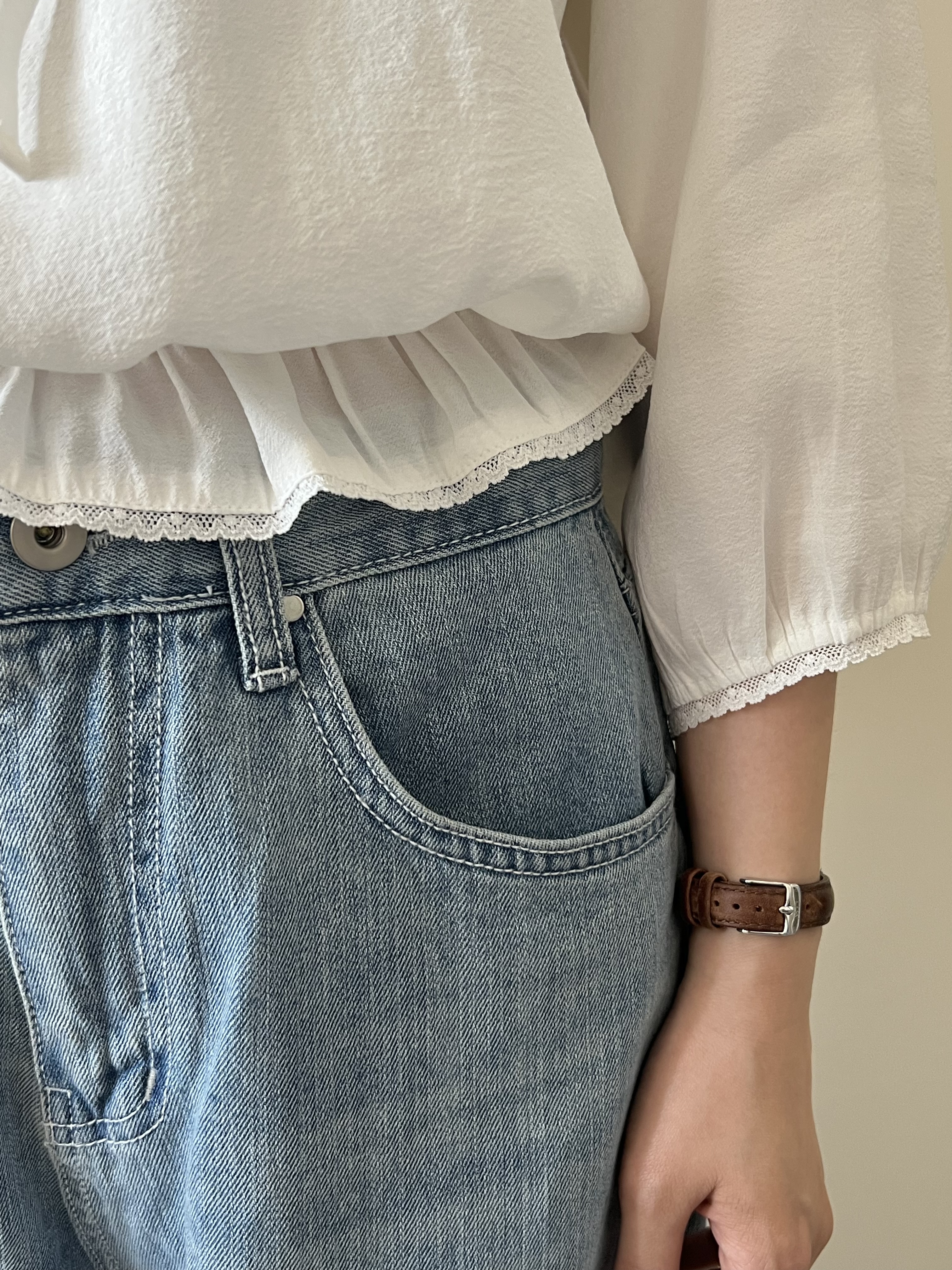 溫柔垂感七分袖blouse