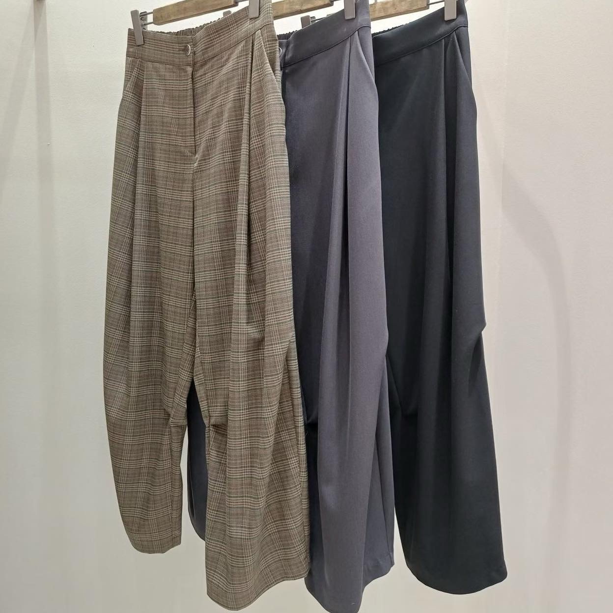 Cookie 前褶靚cutting 西褲