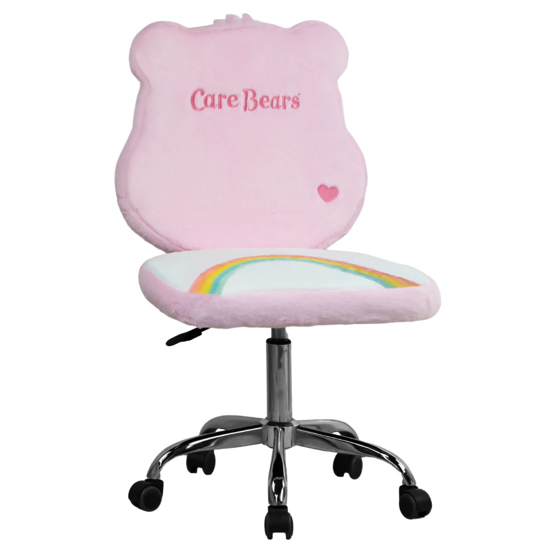 📦訂購 美國代購 Impressions Vanity Care Bears Cheer Bear Swivel Vanity Chair 旋轉式辦公桌椅 化妝椅