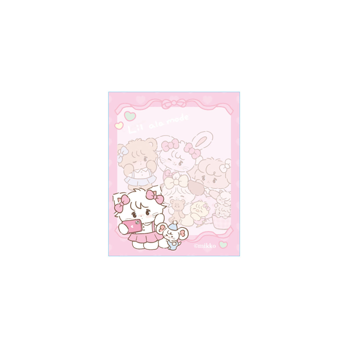 🎀【預訂】Lil ala mode ❤︎ mikko Memo #4