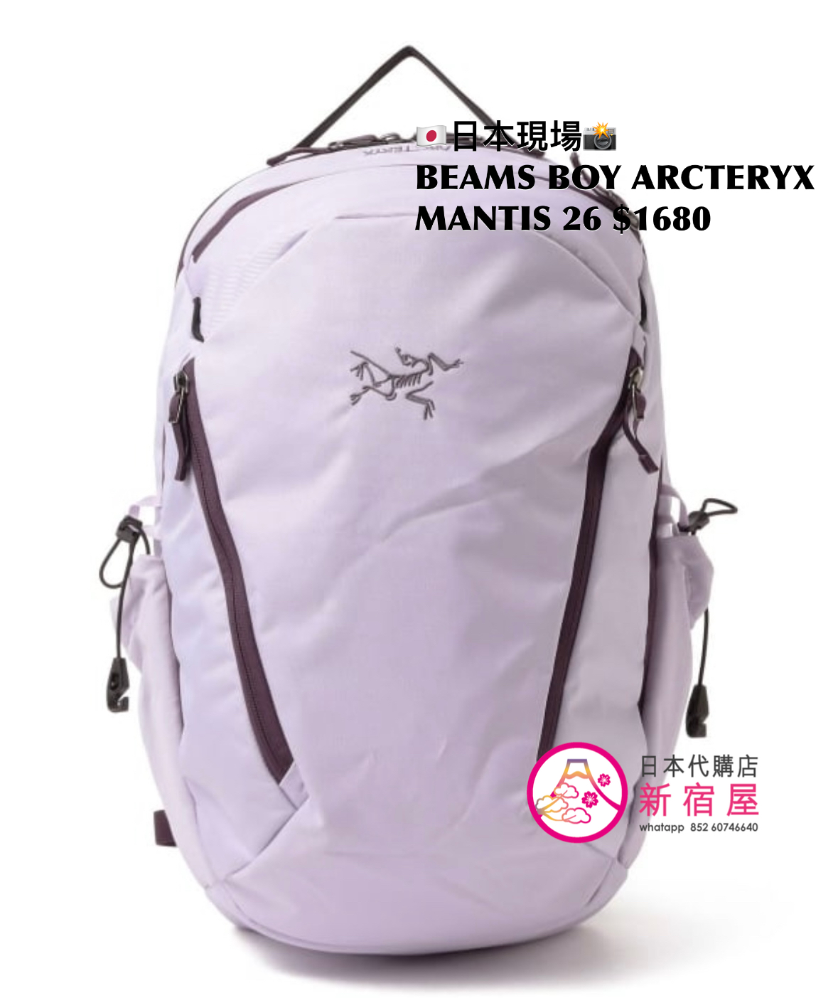 BEAMS BOY x ARCTERYX MANTIS 26