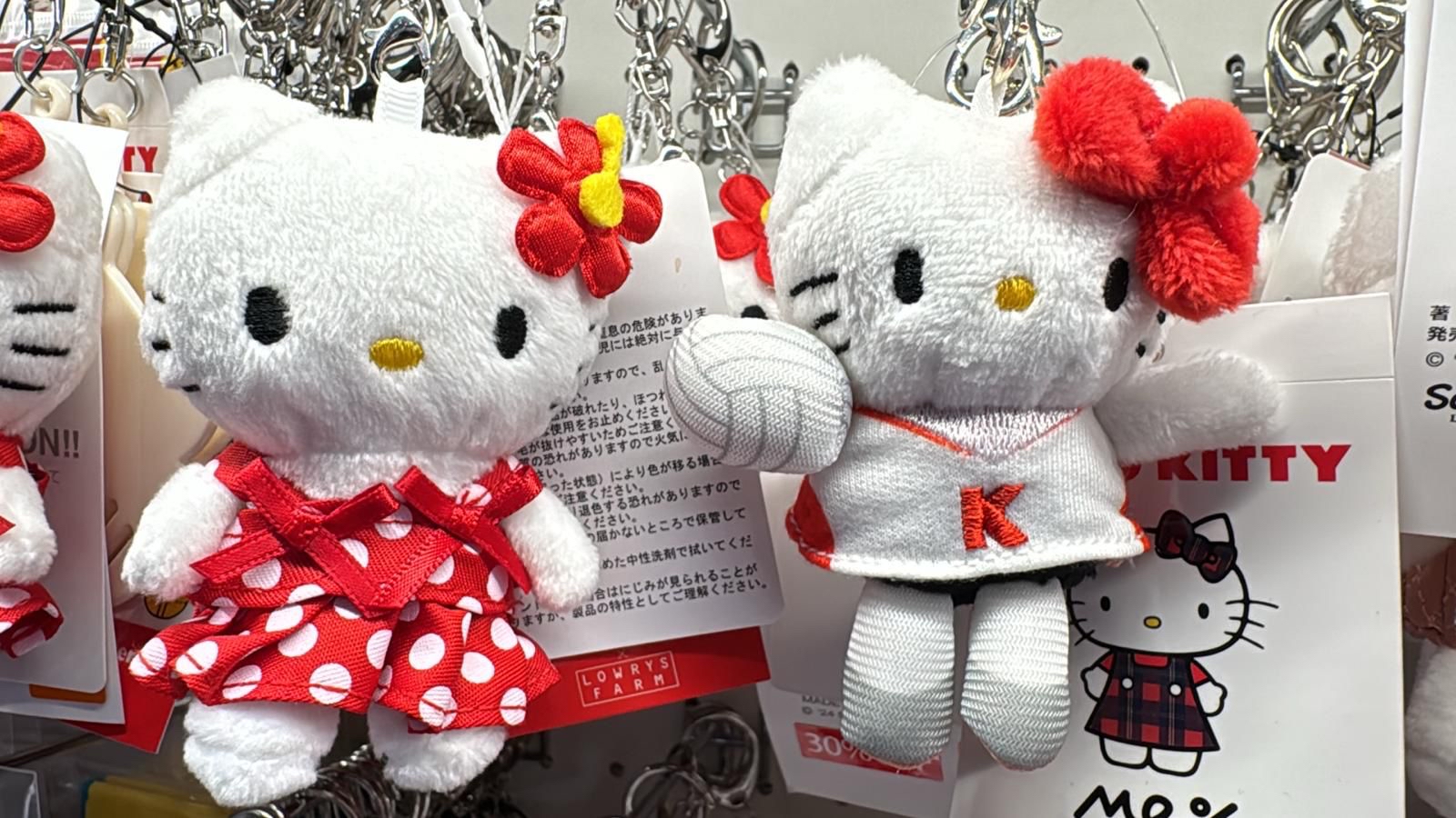 🎌日本直送🎌 LOWRYS FARM x Hello Kitty 聯名限定公仔吊飾