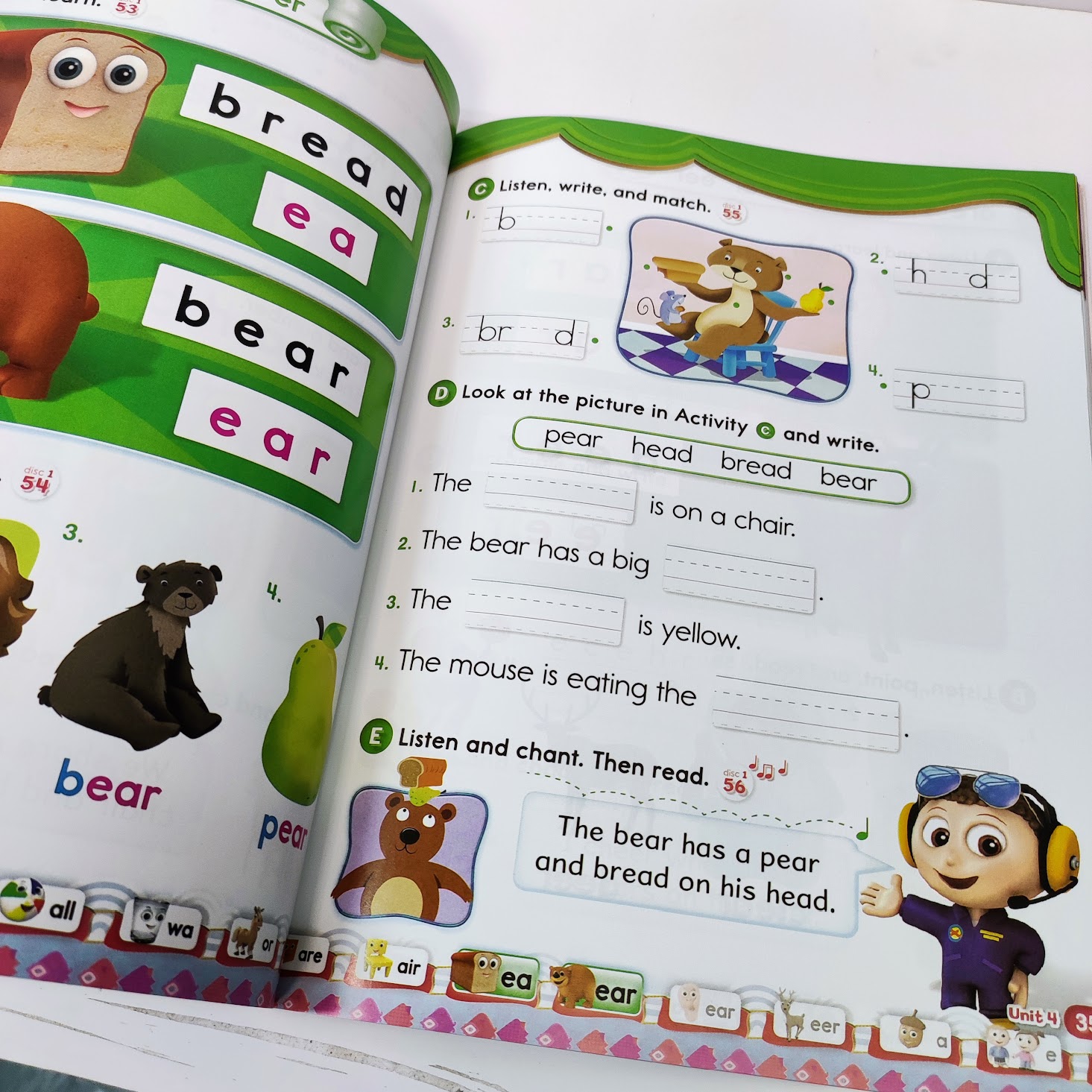 點讀Oxford Phonics World (Level 1-5) 牛津練習本一套10本 自然拼讀phonics字母發音教材  C26