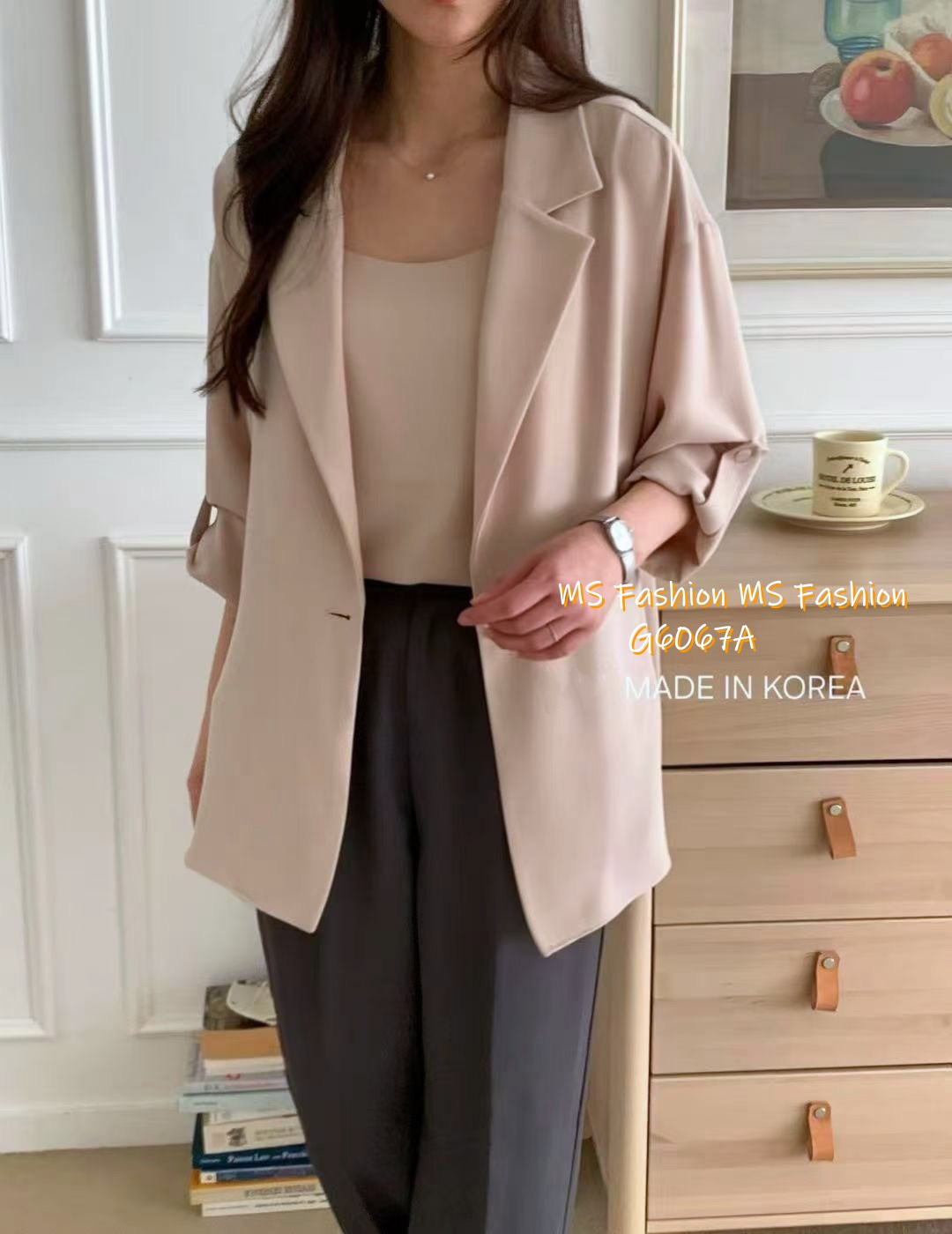 G6067 韓國🇰🇷高質靚料薄外套