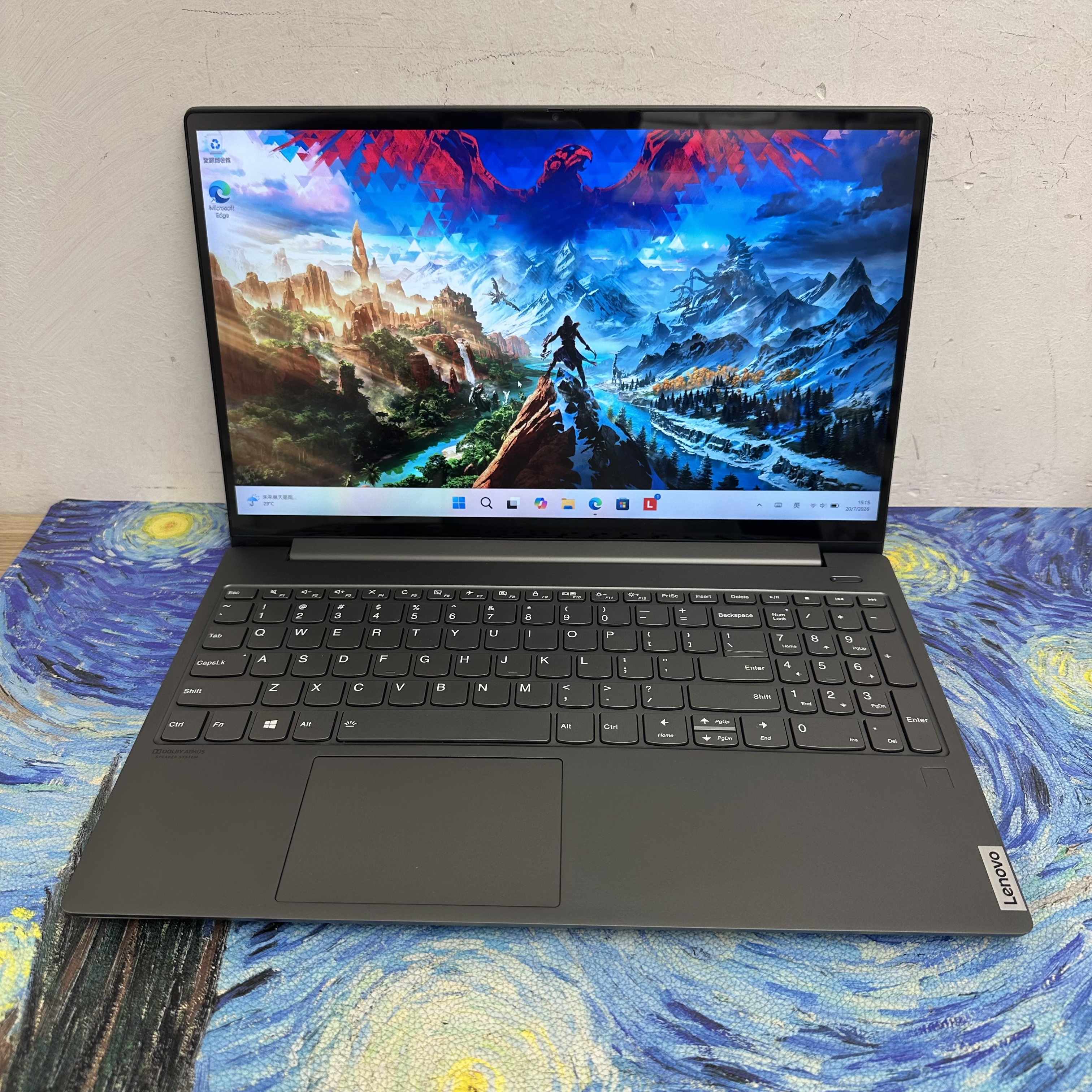 #5885 Lenovo i9-9880H/16GB Ram/1TB SSD/四邊窄邊框/ Notebook / Laptop / Gaming Laptop / PC / YouTube / Netflix/ Win11 / Office / Work / Zoom / 4K Touch Mon