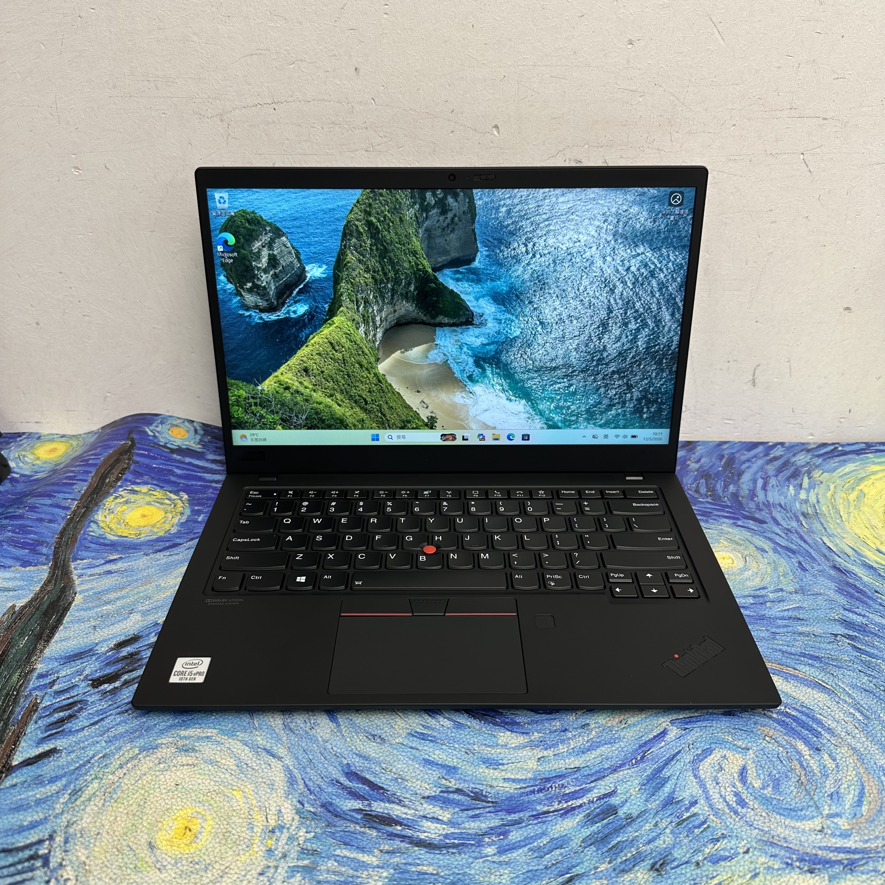 #5528 Lenovo Ultrabook ThinkPad x13 i5-10210U/16GB Ram/256GB SSD/type-C 充電/1080p/ 8秒開機/背光鍵盤/ Laptop / Notebook / Gaming Laptop / Ultrabook / Netflix / Disney
